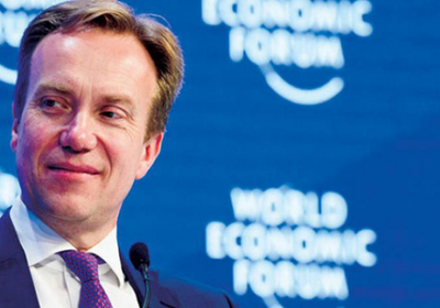 استقالة رئيس المنتدى الاقتصادي العالمي "بورج بريندي"