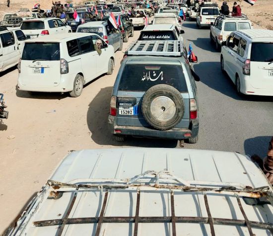 جماهير شبوة تزحف نحو العاصمة عدن للمشاركة بمليونية "القرار"