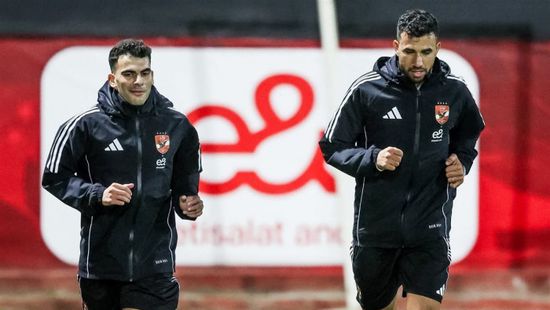 زيزو وتريزيجيه يستعدان لمواجهة زد بالدوري المصري