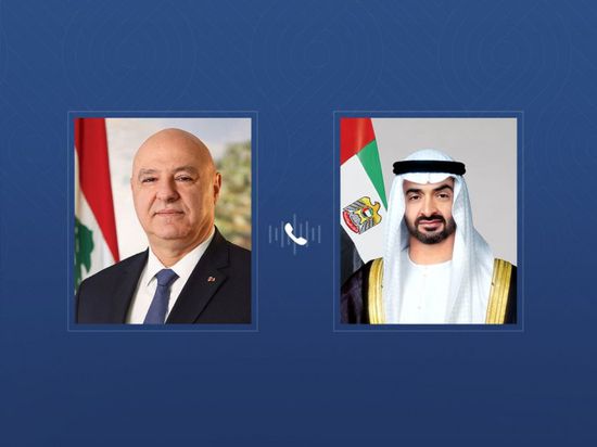 رئيس لبنان يدين الاعتداءات الإيرانية على الإمارات ودول شقيقة