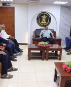 أمين الانتقالي يطلع على الأوضاع السياسية والأمنية في حضرموت