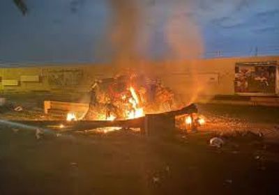 3 مسيرات إيرانية تستهدف مطار بغداد