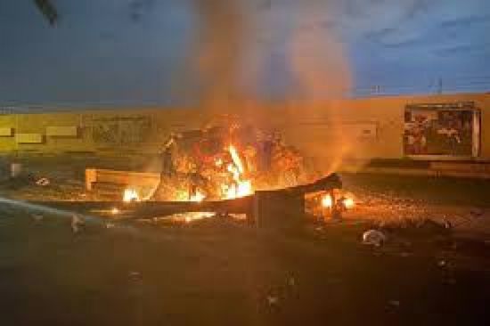 3 مسيرات إيرانية تستهدف مطار بغداد