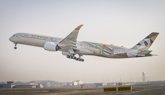 "الاتحاد للطيران" تمدد تعليق رحلاتها حتى غدا الثلاثاء