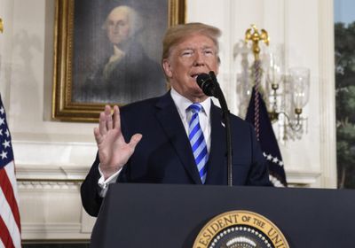 ترامب يدافع مجددًا عن قرار انسحابه من الاتفاق النووي الإيراني