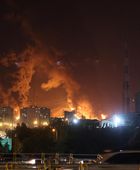 مناطق بإسرائيل تتعرض لقصف إيراني