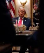 ترامب: أنا من دفع إسرائيل للمعركة ضد إيران