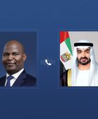 محمد بن زايد يتلقى اتصالاً هاتفياً من رئيس موزمبيق