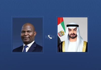 محمد بن زايد يتلقى اتصالاً هاتفياً من رئيس موزمبيق