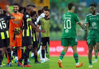 أهلي جدة والاتحاد في الدوري السعودي.. الموعد والقنوات الناقلة