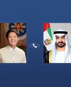 رئيس الإمارات يتلقى اتصالاً هاتفياً من نظيره الفلبيني