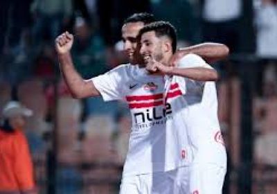 بهدف ناصر منسى.. الزمالك يتقدم على الاتحاد السكندري