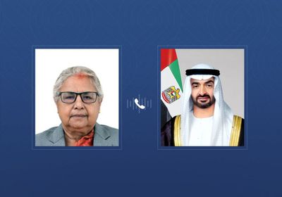 محمد بن زايد ورئيسة وزراء نيبال يبحثان تداعيات التصعيد العسكري في المنطقة