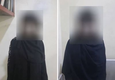 ضبط فتاتين متهمتين بسرقة مواطن مصري بعدن