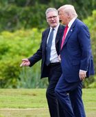 هاتفياً.. ستارمر وترامب يناقشان التطورات في الشرق الأوسط