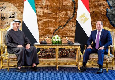 الرئيس السيسي يبحث مع محمد بن زايد تطورات الأوضاع
