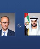 هاتفياً.. رئيس الإمارات والمستشار الألماني يبحثان التطورات في المنطقة