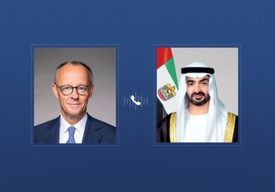 هاتفياً.. رئيس الإمارات والمستشار الألماني يبحثان التطورات في المنطقة