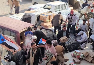 استمرار الحملة الشعبية لرفد جبهات الضالع بقوافل إفطار رمضانية