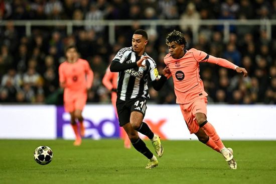 نيوكاسل يهدي برشلونة تعادلًا قاتلًا بدوري الأبطال