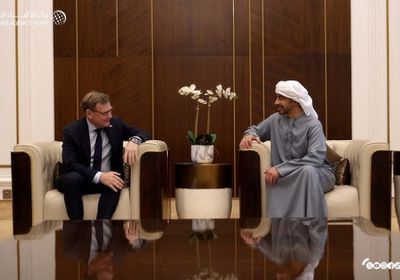 وزير الخارجية الإماراتي يستقبل نظيره الألماني