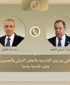 هاتفيًا.. وزير الخارجية المصري يبحث مع نظيره الروسي جهود خفض التصعيد بالمنطقة
