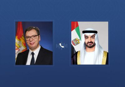 رئيس الإمارات ونظيره الصربي يبحثان هاتفياً التطورات الإقليمية