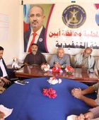 فريق أمانة الانتقالي يتفقد أنشطة الهيئة التنفيذية للمجلس في أبين