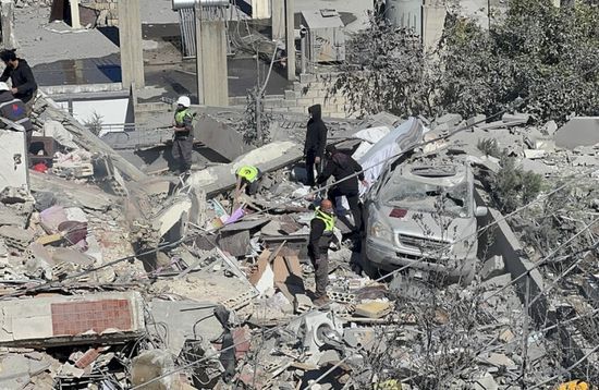 مقتل 8 أشخاص في هجوم إسرائيلي شرقي لبنان