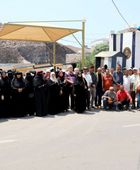 كوادر أمانة الانتقالي تواصل وقفاتها الاحتجاجية لليوم الـ 20