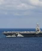 إصابة بحارين في حريق غير مرتبط بالقتال على حاملة أمريكية في البحر الأحمر