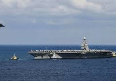 إصابة بحارين في حريق غير مرتبط بالقتال على حاملة أمريكية في البحر الأحمر