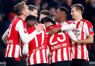 أيندهوفن يقترب من حسم الدوري الهولندي وتحقيق أسرع تتويج باللقب