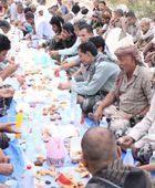 انتقالي أبين يبحث قضايا المحافظة والجنوب خلال مأدبة إفطار