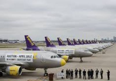 "سبيريت للطيران" تقلص أسطولها في محاولة للنجاة من الإفلاس