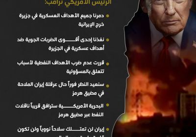 تفاصيل ضربات أمريكية استهدفت جزيرة خرج الإيرانية (إنفوجراف)