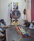 انتقالي المهرة يناقش المستجدات السياسية والأمنية والاقتصادية بالمحافظة