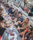 الانتقالي يقيم مائدة إفطار جماعي بمناسبة ذكرى تحرير عدن