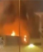 حريق بمطار دبي الدولي نتيجة استهداف مسيرة