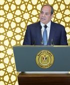 السيسي في احتفال ليلة القدر: نبعث رسالة سلام من أرض السلام