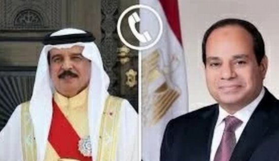 السيسي لعاهل البحرين: نواصل اتصالات وتحركات دولياً وإقليمياً لوقف الحرب