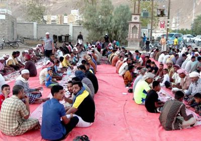 مشاركة واسعة في "إفطار الوفاء لشهداء الجنوب" بتريم