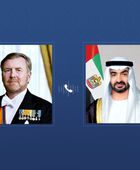 رئيس الإمارات يتلقى اتصالاً هاتفياً من ملك هولندا