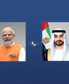 هاتفياً.. محمد بن زايد ورئيس وزراء الهند يبحثان تطورات الأوضاع في المنطقة
