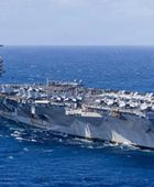 حريق بحاملة الطائرات الأمريكية "جيرالد آر. فورد"