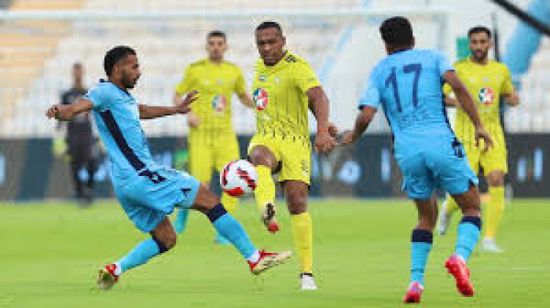 الوصل يتغلب على الظفرة في مباراة البطاقات الحمراء