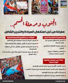 الجنوب ومرحلة الحسم.. معركة من أجل استكمال السيادة والتحرير الشامل (إنفوجراف)