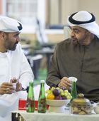 رئيس الإمارات يزور حمد سعيد البلوشي