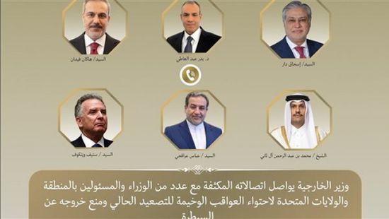 وزير الخارجية المصري يجري اتصالات مكثفة لاحتواء التصعيد الإقليمي