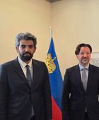 البيض وسفير ليختنشتاين في جنيف يبحثان قضايا حقوق الإنسان في الجنوب 